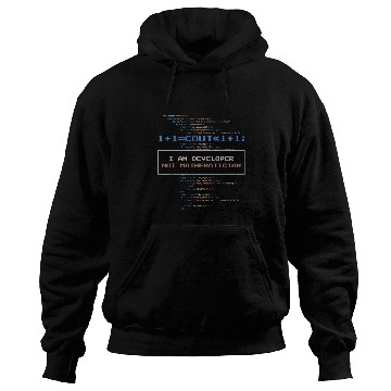 Discover I Am Developer Not Mathematican Computer Student Programmer Hoodies