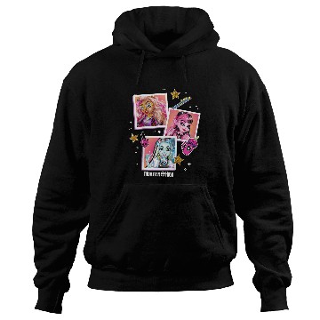 Discover Kids Monster High Student Photo Character Grid Hoodies