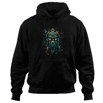 Discover Aztec God Magic Pagan Gothic Inca Maya Halloween 3 Hoodies