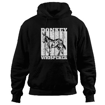 Discover Donkey Whisperer Donkeys Burro Farmer Hoodies
