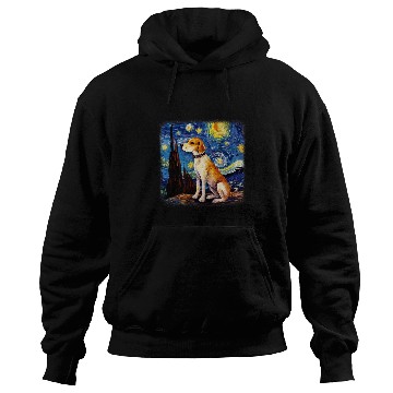 Discover Dog in starry night van gogh Beagle Hoodies
