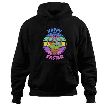 Discover Happy Easter Egg Basket Hoodies