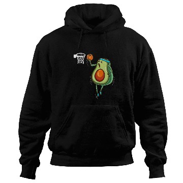 Discover Funny Basketball Funny Avocado Playing Hoodies