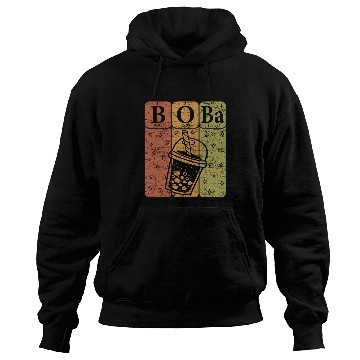 Discover Boba Tea Periodic Table Elements Bubble Tea Lover Nerd 6 Hoodies