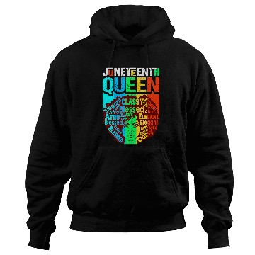 Discover Black History Month Juneteenth Melanin Black Women Queen Hoodies