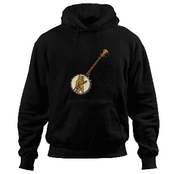 Discover Funny Banjo Music Bluebird Kentucky Mandolin Asheville 10 Hoodies