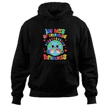 Discover 100 Days Of Embracing Differences SPED Teacher Hoodies