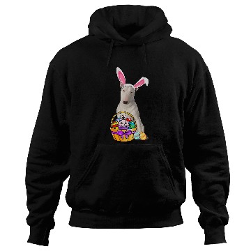 Discover Bull Terrier Pet Easter Egg Funny Bull Terrier Easter Hoodies