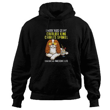 Discover Cavalier Pet Funny Cavalier King Charles Spaniel Ruby Gifts Hoodies