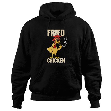 Discover Funny Drummer Fried Chicken Drumstick Nuggets Wings Breadcrumbs Hoodies