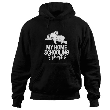 Discover Homeschooling Koala School Student Funny Hoodies