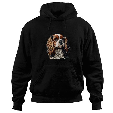 Discover Cavalier Pet Funny Cavalier King Charles Spaniel Cute 4 Hoodies