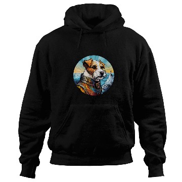 Discover Jack Russell Pet Viking Funny Dog Medieval 3 Hoodies