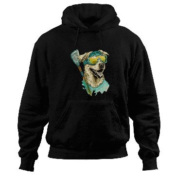 Discover Sport Lacrosse Gift vintages Retro Dog Playing Lacrosse Lax Stick Puppy Lover 9 4 Hoodies