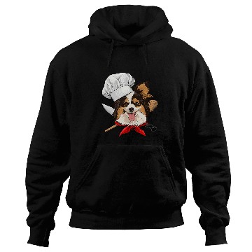 Discover Papillon Pet Restaurant Papillon Chef Cook Cooking Lover Pet Hoodies