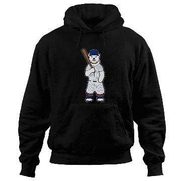 Discover Sport Baseball Polar Bear Pete Hoodies