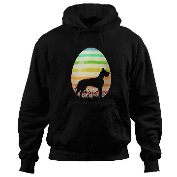 Discover Great Dane Pet Funny Easter Egg Lover vintages Style Great Dane Dog Easter Hoodies