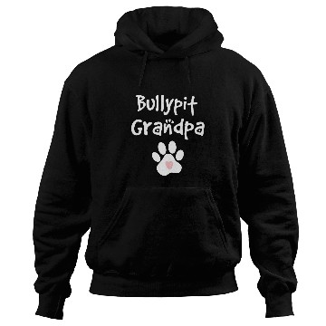 Discover Bully Pet Bullypit Grandpa Bulldog Pit Bull Terrier Mix Breed Hoodies