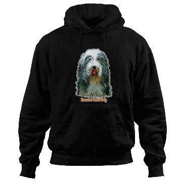 Discover Bearded Collie Pet Face for Beardie Pet Owners Gift Hoodies