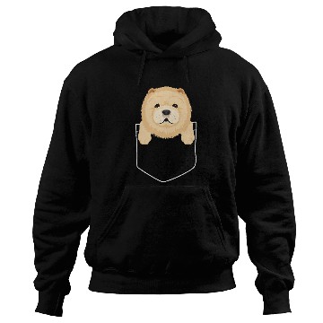 Discover Chow Chow Pet Pocket Chow Chow Puppy Cute Hoodies