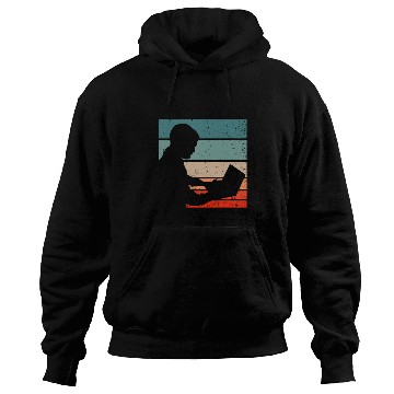 Discover Software Engineer Retro Programmer Computer Developing Hoodies