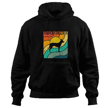 Discover Dutch Shepherd Pet vintages Sunset Mom Dad Hoodies