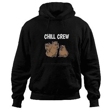 Discover capybaras Mammal Rodent capybaras Chill Crew Hoodies