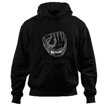 Discover Sport Baseball Old School Baseball Glove Mitt Hoodies