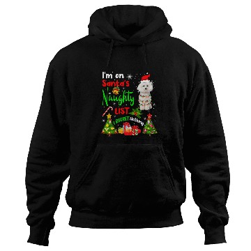 Discover Bichon Pet Frise Santa Bichon Frise Im On Santas Naughty List xmass Tree Hoodies