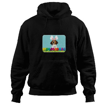 Discover Coonhound Pet Treeing Walker Coonhound w Bunny Ears Hoodies