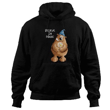 Discover Magician Bear For Wizard Lovers Hoodies
