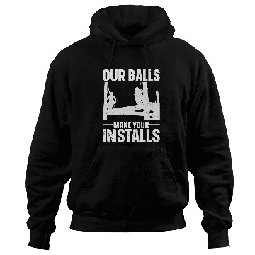Discover Funny Ironworker Steelworker Construction worker Hoodies