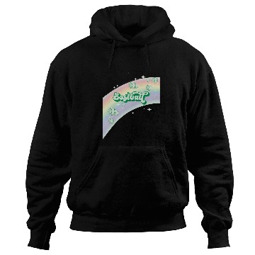 Discover Sport Softball I Love Softball Pastel Rainbow Stars Aesthetic Kelly Green Hoodies