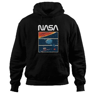 Discover NASA vintages Retro Space Shuttle Astronaut Explorer Science Hoodies