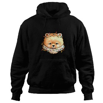Discover Pomeranian Pet Christmas Light Chain Hoodies
