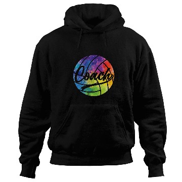 Discover Sport Volleyball Cute Funny Volleyball Coach Hoodies