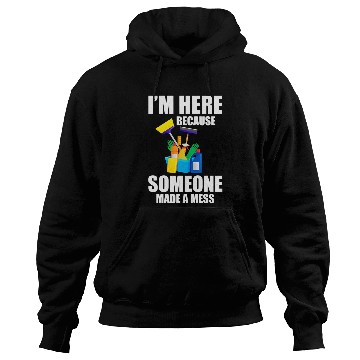 Discover Funny Janitor Housekeeping Cleaners Hoodies