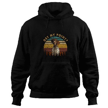 Discover German Shorthaired Pet Classic German Shorthaired Pointer Get My Point GSP Hoodies
