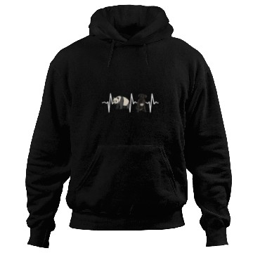 Discover Cane Corso Pet Panda Cane Corso Heartbeat Hoodies