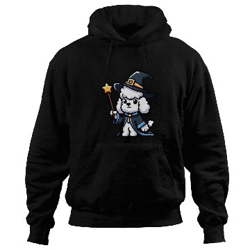 Discover Poodle Wizard Funny Dog Magic Hoodies