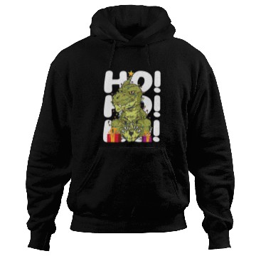 Discover Dinosaur Pet Ho Ho Ho Tree Rex Hoodies