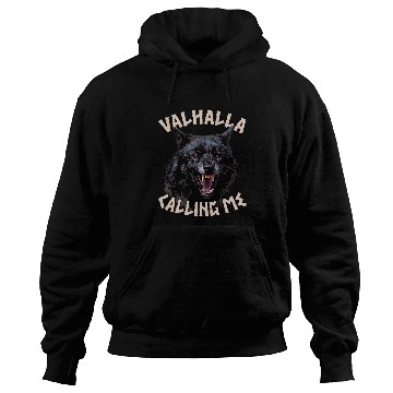 Discover Coyote Mammal Viking Angry wolfs Norse Mythology Valhalla Calling Me Viking Hoodies