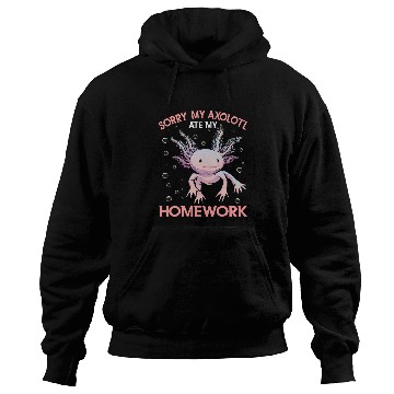 Discover Axolotls Pet Salamander Case 246 Hoodies