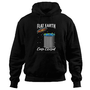 Discover Aliens UFO Flat Earth Alien Science Conspiracy Flat Earther Hoodies