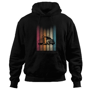 Discover vintages Retro Truck Gift Idea Road Man Heavy Weight Hoodies
