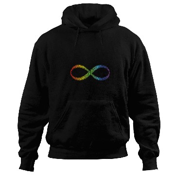 Discover Autism Puzzle Neurodivergent Awareness Infinity Rainbow Autism ADHD Hoodies