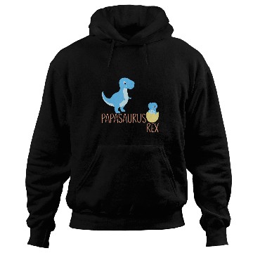 Discover Dinosaur Pet Papasaurus Babysaurus Daddy Hoodies