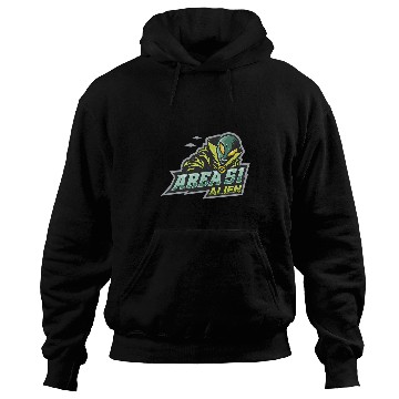 Discover Aliens UFO Area 51 Hoodies