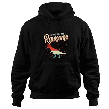 Discover Dinosaur Pet Speech Language Pathologist Speech Therapy Rawsome Dinosaur 1 Hoodies