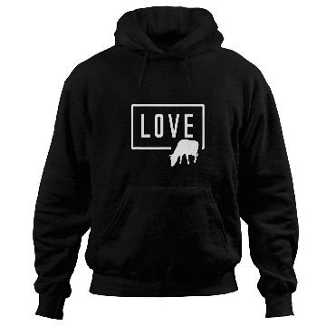 Discover Cow Pet Cattle Dairy Farm Heifer Farm Farming Hoodies